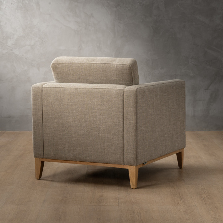Cape Town Fabric Armchair - Juniper Taupe - 7