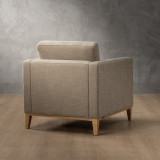 Cape Town Fabric Armchair - Juniper Taupe - 7