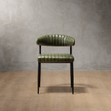 Nivo Leather Dining Chair - Vintage Green - 2