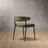 Nivo Leather Dining Chair - Vintage Green - 4