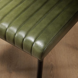 Nivo Leather Dining Chair - Vintage Green - 5