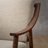 Mariclaire Fabric Armchair - Monarch Luna - 8