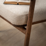 Mariclaire Fabric Armchair - Monarch Luna - 9