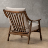 Mariclaire Fabric Armchair - Nordic Sand - 6