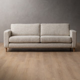 Demo - Parys 3-Seater Fabric Couch - Sandstone - 1