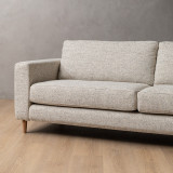 Demo - Parys 3-Seater Fabric Couch - Sandstone - 6