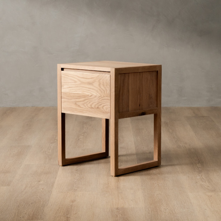 Demo - Swazi Pedestal - Oak - 3