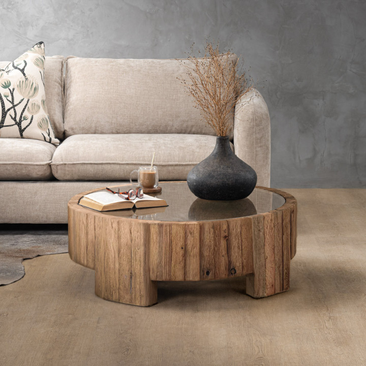 Dunas Round Coffee Table - 2