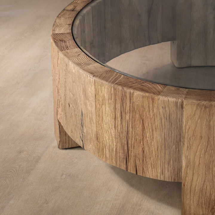 Dunas Round Coffee Table - 5