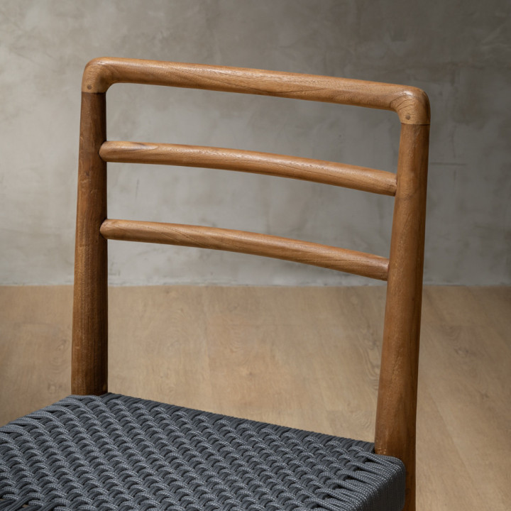 Sawyer Dining Chair - Charcoal - 7