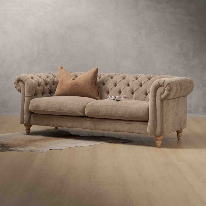 Merachelle 3-Seater Couch - Sahara Mist - 2