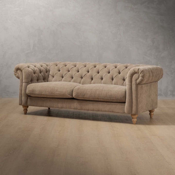 Merachelle 3-Seater Couch - Sahara Mist - 5