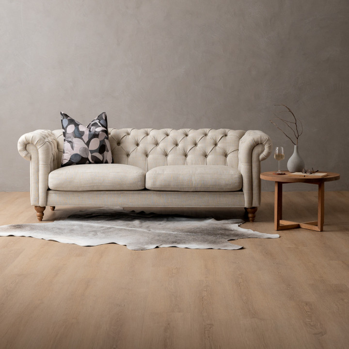 Merachelle 3-Seater Couch - Frosted Taupe - 2