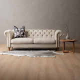 Merachelle 3-Seater Couch - Frosted Taupe - 2
