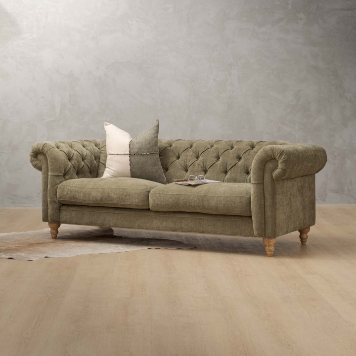 Merachelle 3-Seater Couch - Earthstone - 3