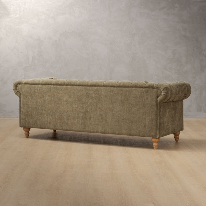 Merachelle 3-Seater Couch - Earthstone - 7