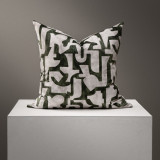 Cubist Green – Duck Feather Scatter - 3