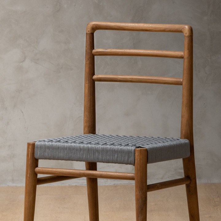 Sawyer Dining Chair - Grey - 5