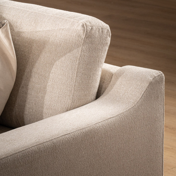 Windermere Modular U-Shape Couch - Latté - 10