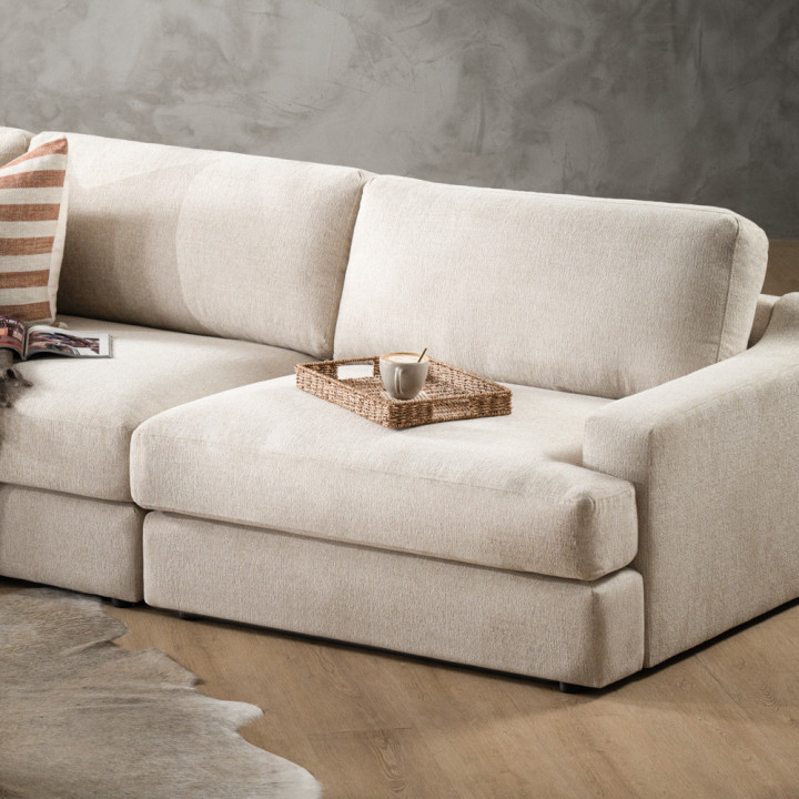 Windermere Extra Large Modular Corner Couch - Latté - 4