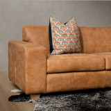 Demo - Karoo 2-Seater Leather Couch - Caramel - 3