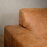 Demo - Karoo 2-Seater Leather Couch - Caramel - 11