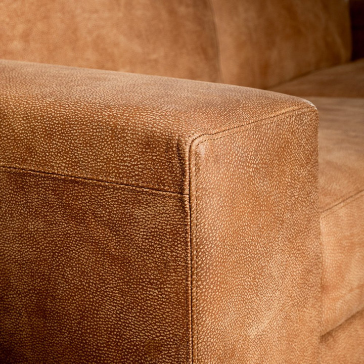Demo - Karoo 2-Seater Leather Couch - Caramel - 12