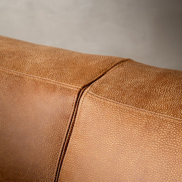 Demo - Karoo 2-Seater Leather Couch - Caramel - 15