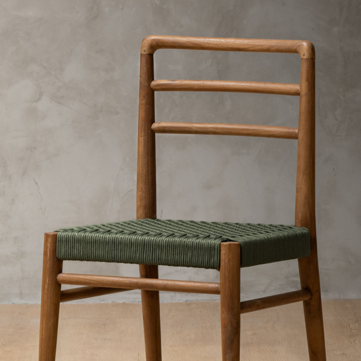 Sawyer Dining Chair - Thyme - 5