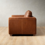 Demo - 2.2m Westerman Leather Couch - Butterscotch - 4