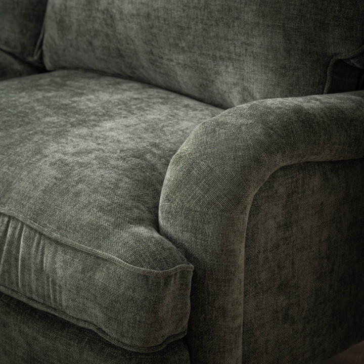 Chenavé 3-Seater Fabric Couch - Thyme Wave - 7