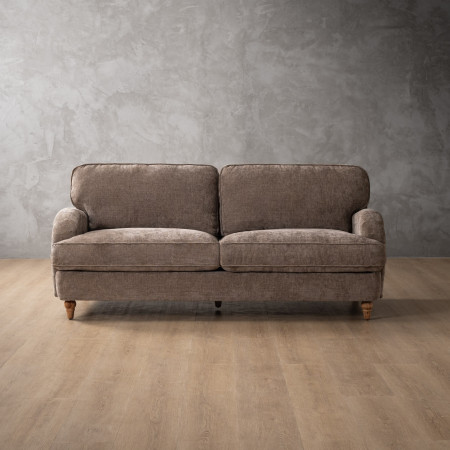 Chenavé 3-Seater Fabric Couch - Fossil Wave - 1