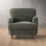 Chenavé Fabric Armchair - Thyme Wave - 3