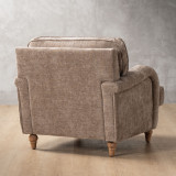 Chenavé Fabric Armchair - Fossil Wave - 5