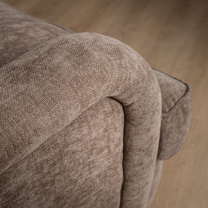 Chenavé Fabric Armchair - Fossil Wave - 6