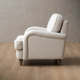 Chenavé Fabric Armchair - Pearl - 5