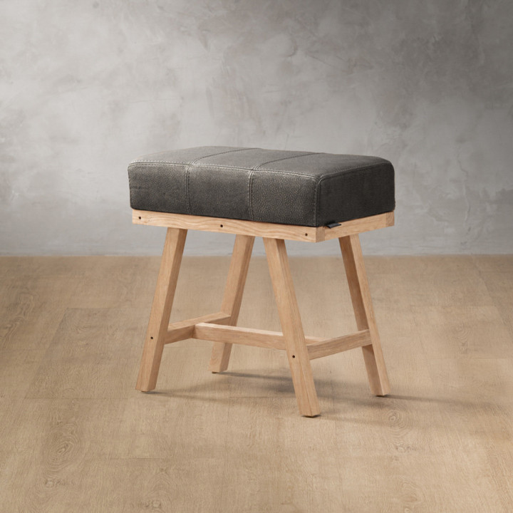 Painter's Bench (Medium) - Oak - Charcoal - 1