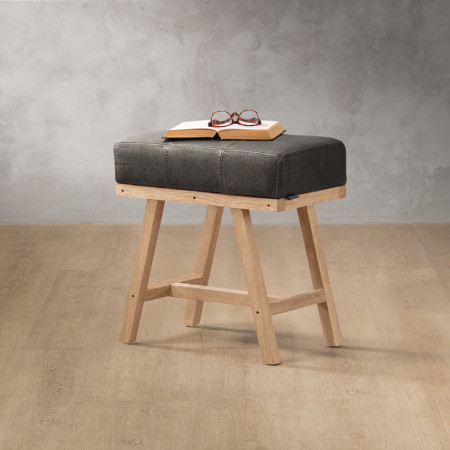 Painter's Bench (Medium) - Oak - Charcoal
