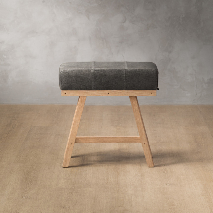 Painter's Bench (Medium) - Oak - Charcoal - 4