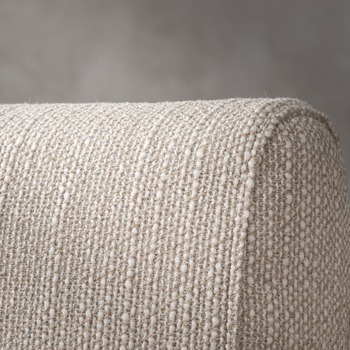Jozi Fabric Dining Chair - Oak - Sea Sand - 4