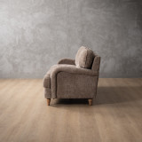Demo - Chenavé 3-Seater Fabric Couch - Fossil Wave - 5