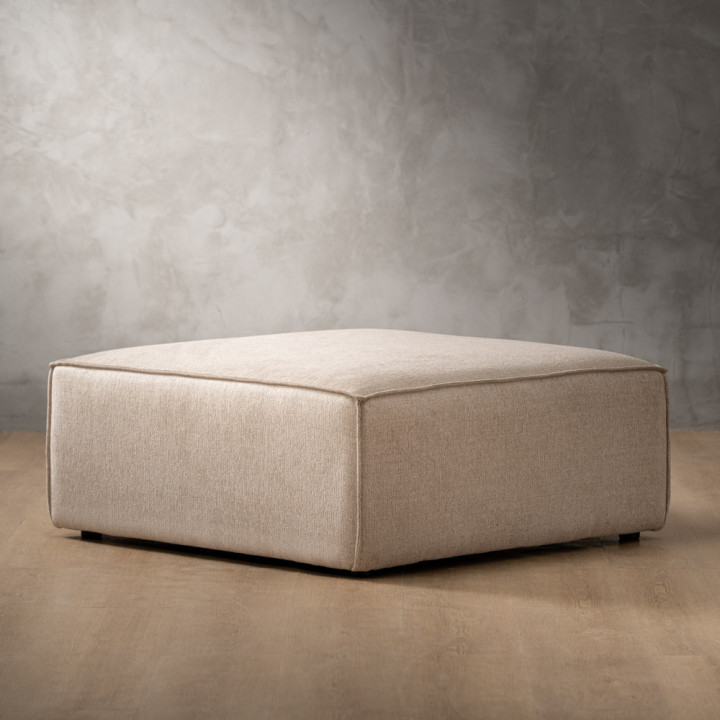 Havenwood Ottoman - Latté - 1