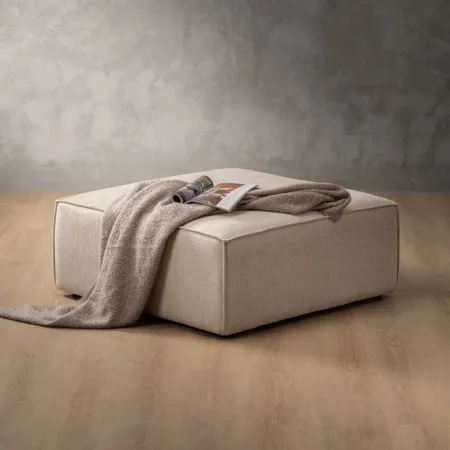 Havenwood Ottoman - Latté - 2