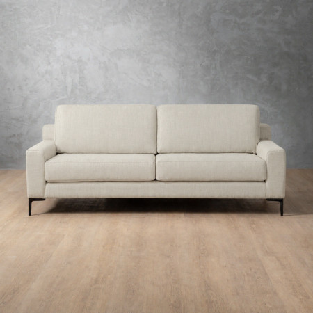 Tulbagh 3-Seater Fabric Couch - Ivory - 1