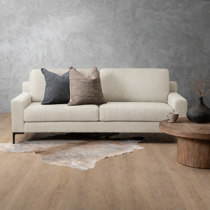 Tulbagh 3-Seater Fabric Couch - Ivory - 2