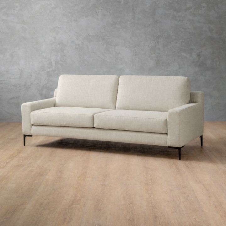 Tulbagh 3-Seater Fabric Couch - Ivory - 3