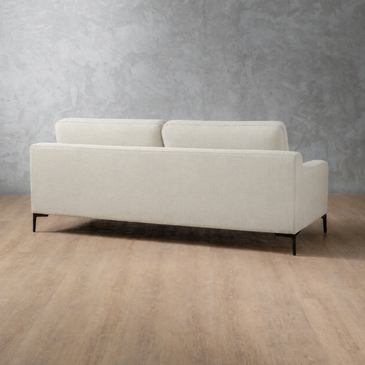 Tulbagh 3-Seater Fabric Couch - Ivory - 5