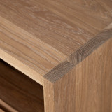 Linear TV Unit - 1.4m - Oak - 3