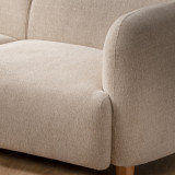 Monteluce 3-Seater Fabric Couch - Latté - 7