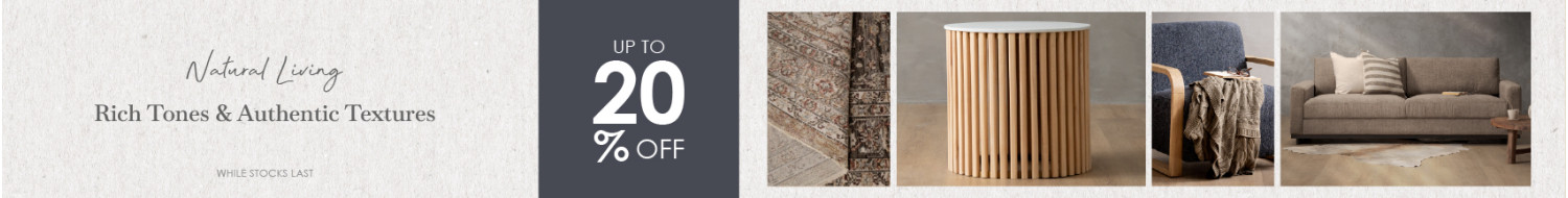 Natural Living Promo Desktop Banner